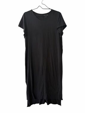 Universal Standard Black T Shirt Midi Dress Women’s Size 10/12